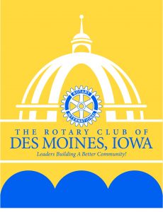 The Rotary Club of Des Moines logo