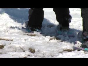 Students Try Their Feet at Snowshoeing – DMPS-TV thumbnail