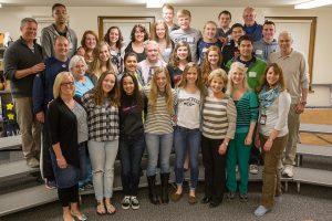 Members of the Class of 2014 returned for Greenwood's annual alumni event.