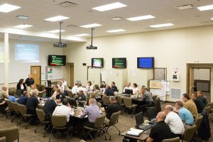 DMPS security attended a countywide summit at the Polk County Emergency Management offices.