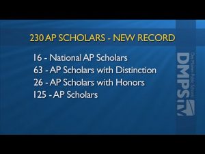 AP Scholars at DMPS Reach an All-Time High – DMPS-TV News thumbnail