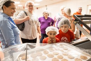Nearly 400 parents, students and community members stopped by the Central Nutrition Center open house to see where and how more than 20,000 meals a day are prepared.