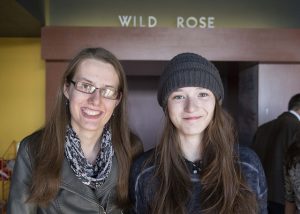 Anna Steenson and Helena Gruensteidl are two of Central's film student whose work premiered at the Wild Rose Film Festival.