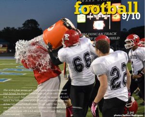 Jailene Rodriquez's photograph from an East football game is being featured in a national publication.