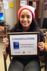 East senior Jailene Rodriquez earned national recognition for a photograph she took for the school's yearbook, The Quill.