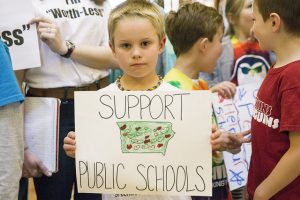Parents and students were lobbyists-for-a-day, advocating for public education funding at the State Capitol.