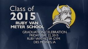 Ruby Van Meter School Class of 2015 Comencement thumbnail