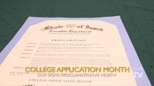 Gov Signs College Proclamation at North thumbnail