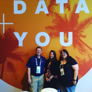 Gene Denny, Kimberly Martorano, and Margi Neve at Tableau Conference 2015.