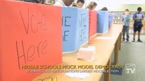 Middle School Mocks Model Democracy thumbnail