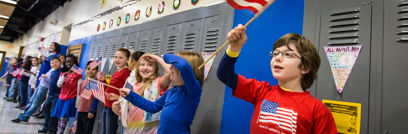 Students Across DMPS Show Their Respect to Veterans