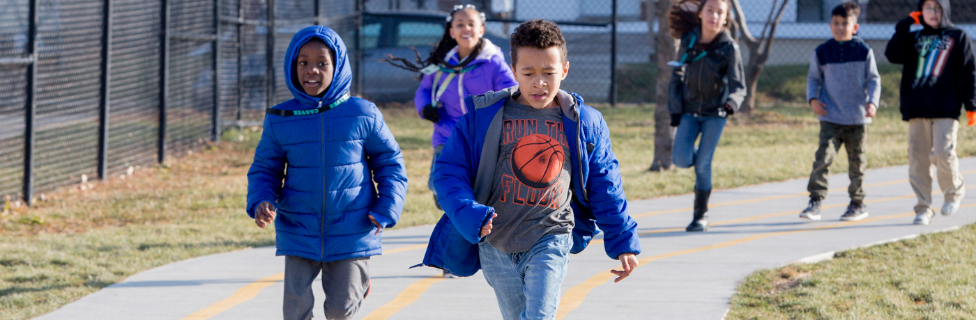 Wellness Campaign Gets Off and Running at Carver Elementary
