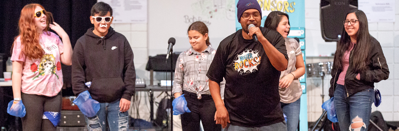 “Water Rocks!” Mixes Science, Music for McCombs Students