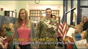 Soldier Surprise Homecoming at Hubbell Elementary thumbnail