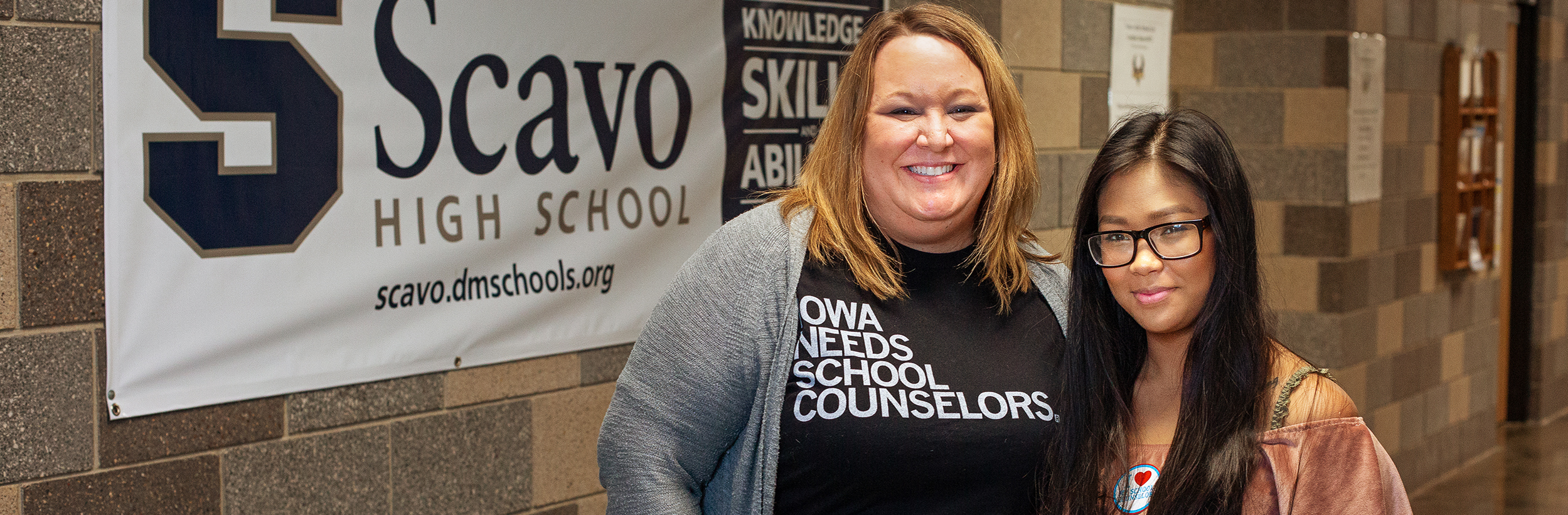 Scavo High Counselor and Student Team Up for Success