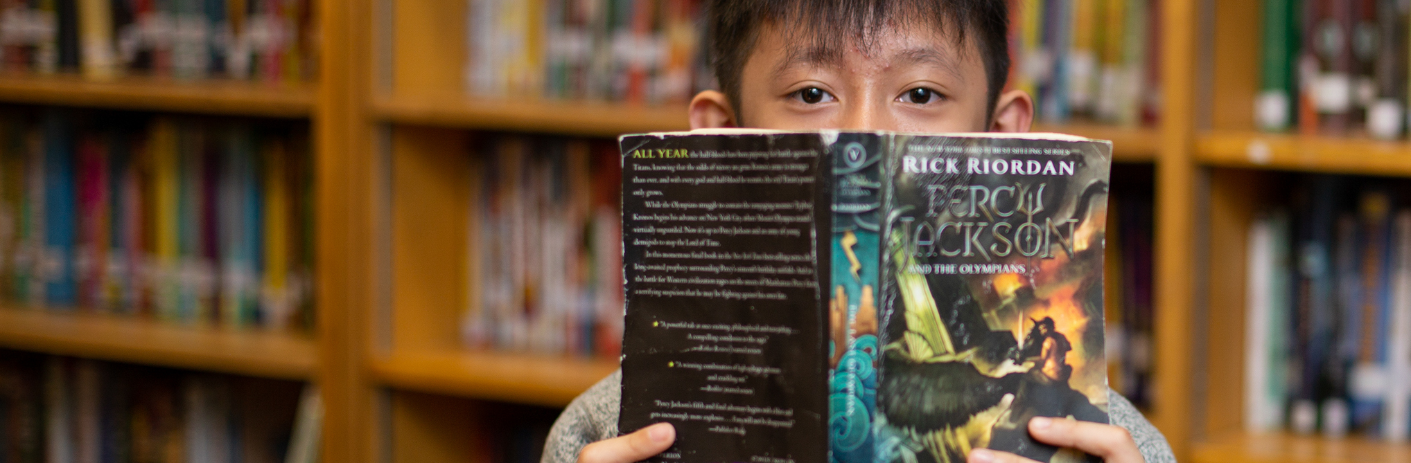 One Book Leads to Another (and Another) for Fifth Grader