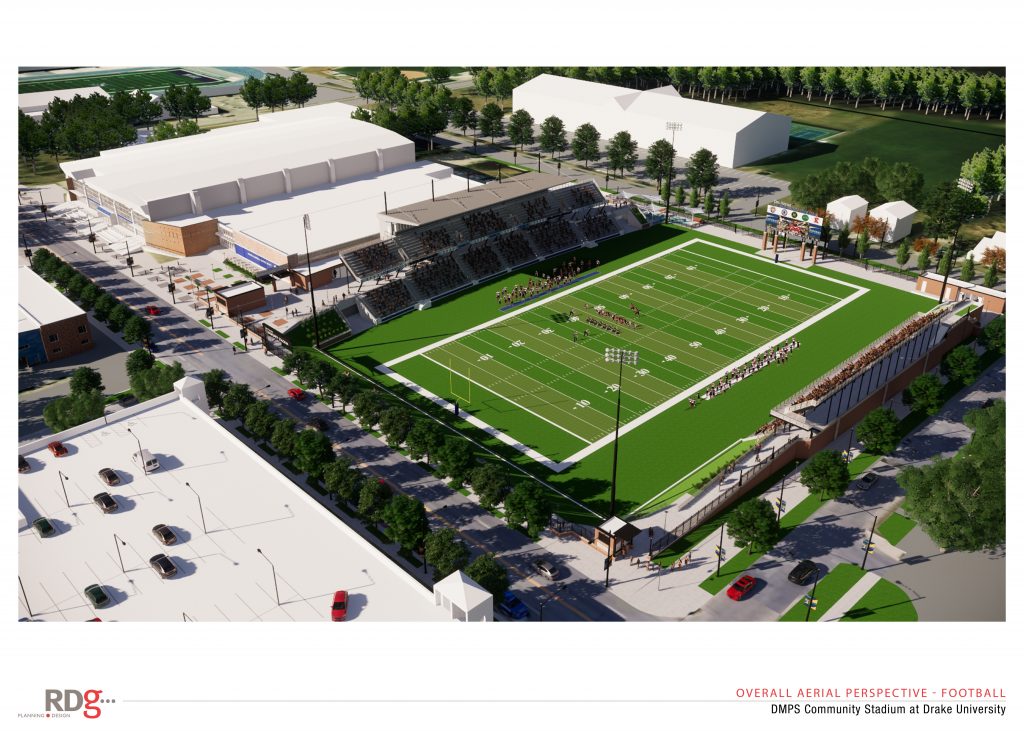 2019 11 11 DMPS Community Stadium at Drake Boards FOOTBALL OVERVIEW