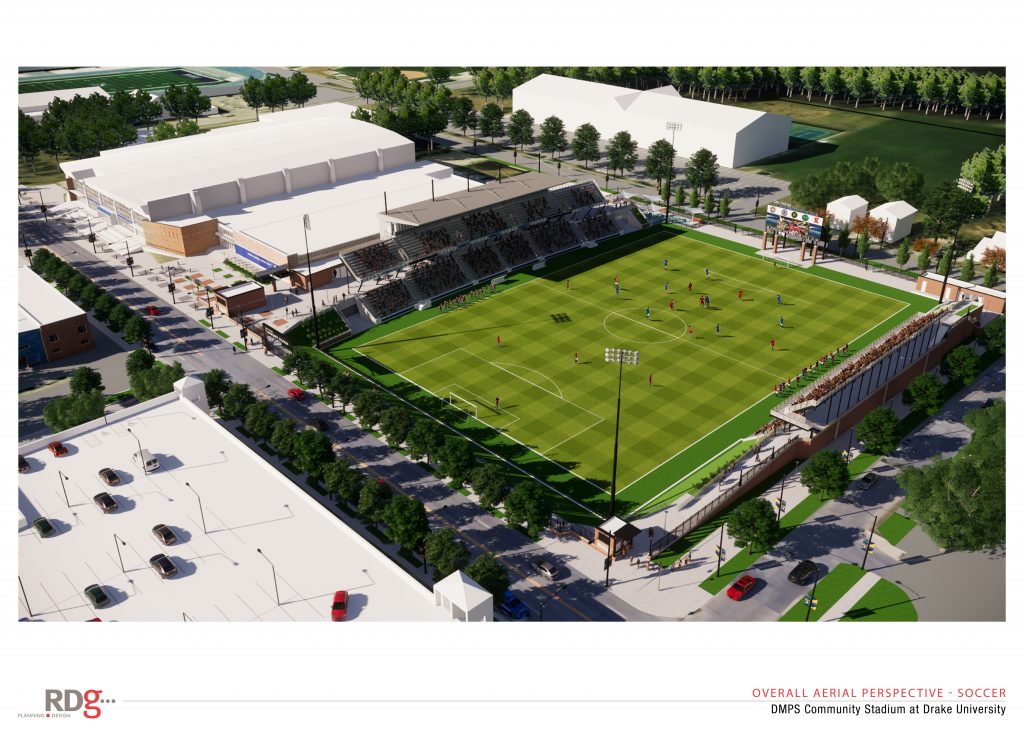 2019 11 11 DMPS Community Stadium at Drake Boards SOCCER OVERVIEW
