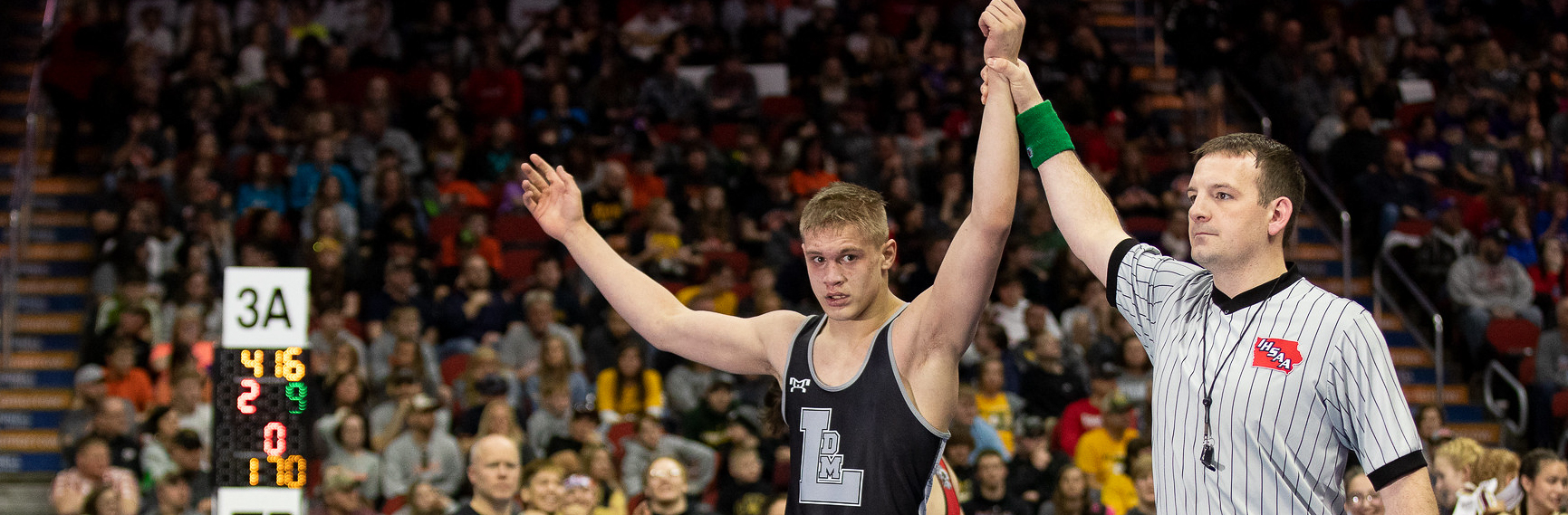 Lincoln’s Mickey Griffith Wins State Wrestling Title