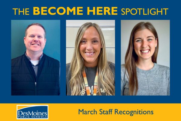 The Become Here Spotlight: March Staff Recognitions