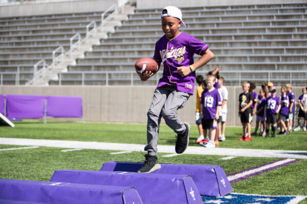 The Vikings Are Coming! FREE Football Camps on June 5