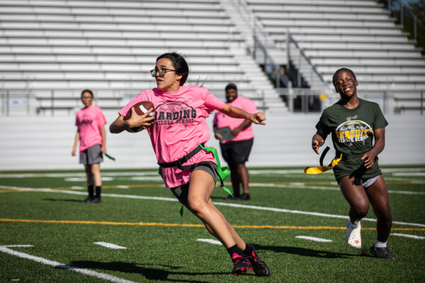 The Vikings Are Coming! Girls Flag Football Camp June 5