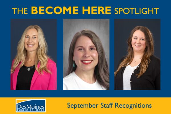 The Become Here Spotlight: September Staff Recognitions