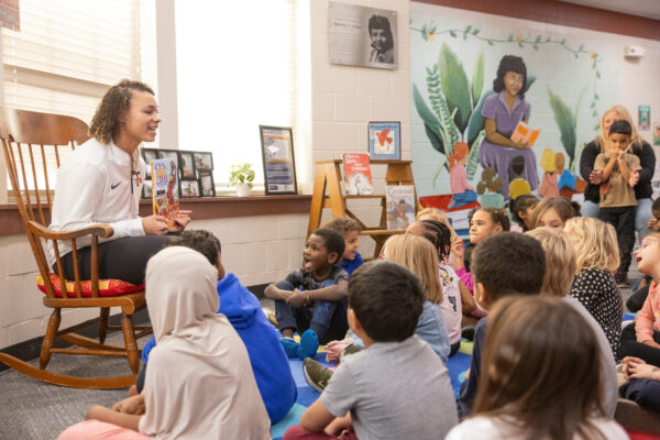 Cyclone Star Arianna Jackson Returns to Read at Perkins