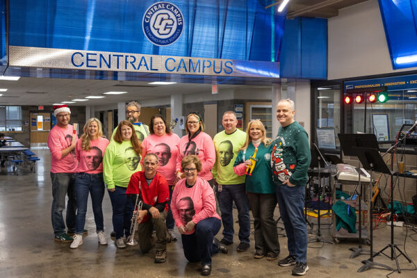 staff band group picture